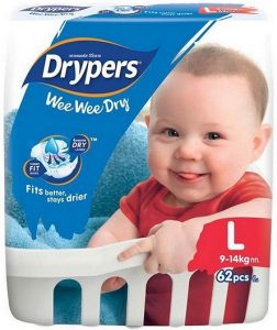 pampers jenama drypers