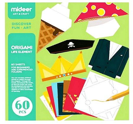 buku origami kanak kanak Mideer Kids Origami